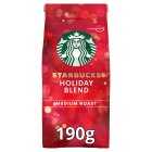 Starbucks Ground Holiday Blend, 190g