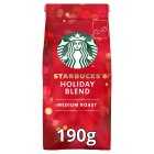 Starbucks Whole Bean Holiday Blend Coffee, 190g