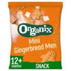 Organix Mini Gingerbread Men Organic Toddler Snack Biscuits 20g 20g