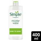 Simple Micellar Cleansing Water make-up remover, 400ml