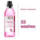 INEOS Non Bio Laundry 33 Washes Liquid Detergent Rhubarb + Pomegranate 1L