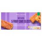 Waitrose 5 Fruit Cake Slices, 5s