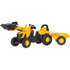 Rolly Toys JCB Kid Tractor Trailer and Front Loader