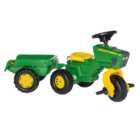 Rolly Toys John Deere Trio Trac with ESW and Trailer