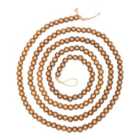 Copper effect Bead chain 2m