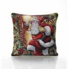 Santa 18" Christmas Cushion