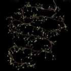 80 Warm white Stone LED Cluster string light with 2.2m