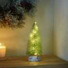Warm white LED Green Tree Single Christmas light (H) 250mm