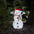 Ice white LED White Snowman Single Christmas light (H) 750mm