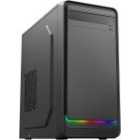 CiT Home Mid Tower Micro ATX Gaming PC Case - Black