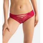 Dorina Red Floral Lace Hipster Briefs