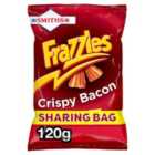 Smiths Frazzles Crispy Bacon Sharing Snacks Crisps 120g