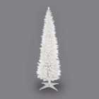 White Pencil Artificial Christmas Tree 6 foot