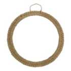 50cm Natural Rope Christmas wreath