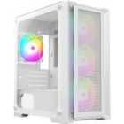 CiT Vento Mid Tower Micro ATX Gaming PC Case - White