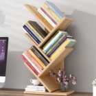 Living and Home 5 Shelf Natural Tree Shaped Bookshelf