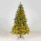6ft Pre-Lit Douglas Fir Artificial Christmas Tree