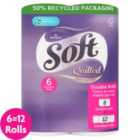 Morrisons Quilted Double Toilet Rolls 6 per pack