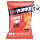 Popworks Sweet BBQ Popped Crisps 85g