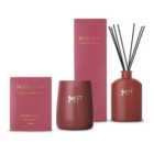 Moss St. Fragrances - Scented Candle & Diffuser Set - 320g/275ml - Peony Rose - 2pc