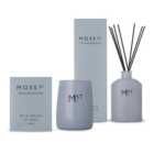 Moss St. Fragrances - Scented Candle & Diffuser Set - 320g/275ml - Wild Orchid - 2pc
