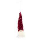 Red Small Sequin hat Gnome Electrical christmas decoration