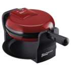 Cooks Professionals G4745 Red Luxury Rotary Non-Stick Waffle Maker 920W