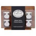 Tiptree Dinner Party Cheese Boards, 4x38g