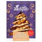 Joe & Sephs Festive Chocolate Poprcorn Slab, 115g