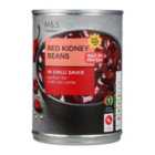M&S Red Kidney Beans In Chilli Sauce 395g