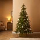 Pre Lit 7ft Abies Christmas Tree With 250 LEDS