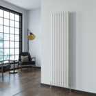 SKY bathroom Desinger Oval Column Radiator Vertical Central Heating 1800x472mm White