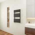Sky Bathroom Radiator Towel Rail Heater 800x450mm High Heat Output Black