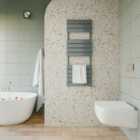 Sky Bathroom Radiator Towel Rail Heater 1200x450mm Heating Ladder Warmer Modern Anthracite