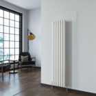 SKY bathroom Desinger Oval Column Radiator Vertical Central Heating 1600x236mm White