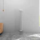 SKY Bathroom White Radiator 2 Column Cast Iron 1500x200mmVertical Central Heating