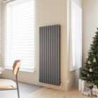 Sky Bathroom Anthracite Radiator Central Heating Rads Double 1600x680mm Flat Panel