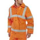Beeswift Hi-Vis Lightweight Work Jacket Orange - XL