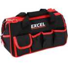 Excel 14" Tool Bag Red with Removable Shoulder Strap