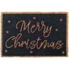 Charles Bentley Merry Christmas Coir Doormat 60 x 90cm