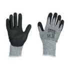 Timco - High Cut Gloves - PU Coated HPPE Fibre with Glass Fibre (Size Medium - 1 Each)