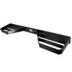 Large Towbar Mount Twin Access Step Black Van Pickup 4x4's Rear Entry Step