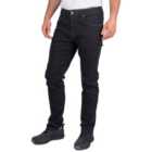 Iron Mountain Workwear Mens Stretch Denim Work Jeans, Black, 42W (33'' Long Leg)