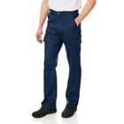 Lee Cooper Workwear Mens Classic Cargo Work Trousers, Navy, 42W (29" Short Leg)