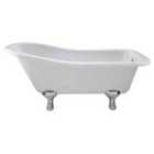 BC Designs Fordham 1700Mm Slipper Bath Feet Set 1 White