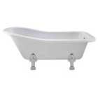 BC Designs Fordham 1700Mm Slipper Bath Feet Set 2 White