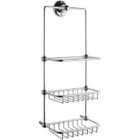 BC Designs Victrion Shower Tidy Chrome