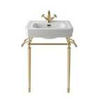 BC Designs Towel Rail For Ornate Basin Stand Brushed Gold