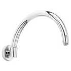 BC Designs Victrion Arch Wall Shower Arm Chrome