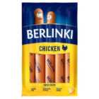 Morliny Berlinki Smoked Chicken Hot Dogs 250g